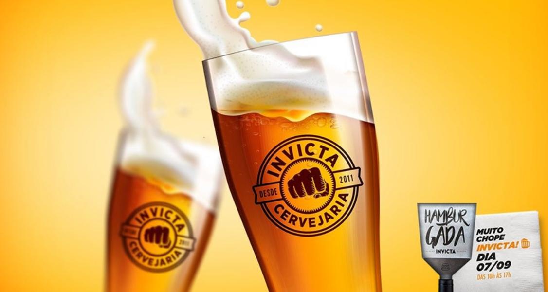 Cervejaria Invicta realiza Hamburgada neste sábado