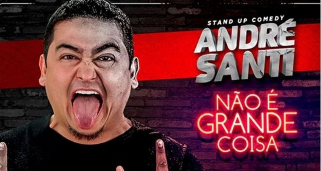 André Santi apresenta show de humor ‘Não é grande coisa’ no Teatro Municipal