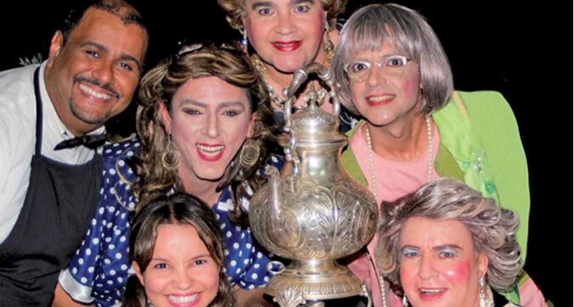 Espetáculo 'Chá de caridade' acontece no Teatro Municipal