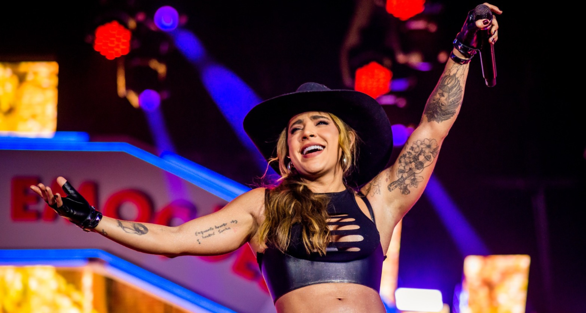 Luan Pereira, Lauana Prado e DJ Lucas Beat abrem os shows da primeira noite da Festa de Barretos