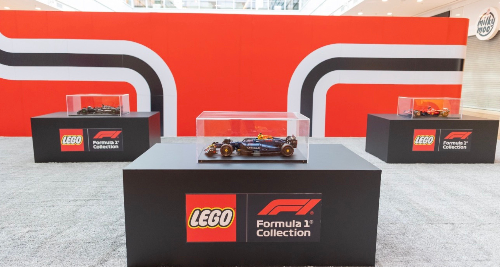 Últimos dias para visitar a LEGO® Fórmula 1® Collection no RibeirãoShopping