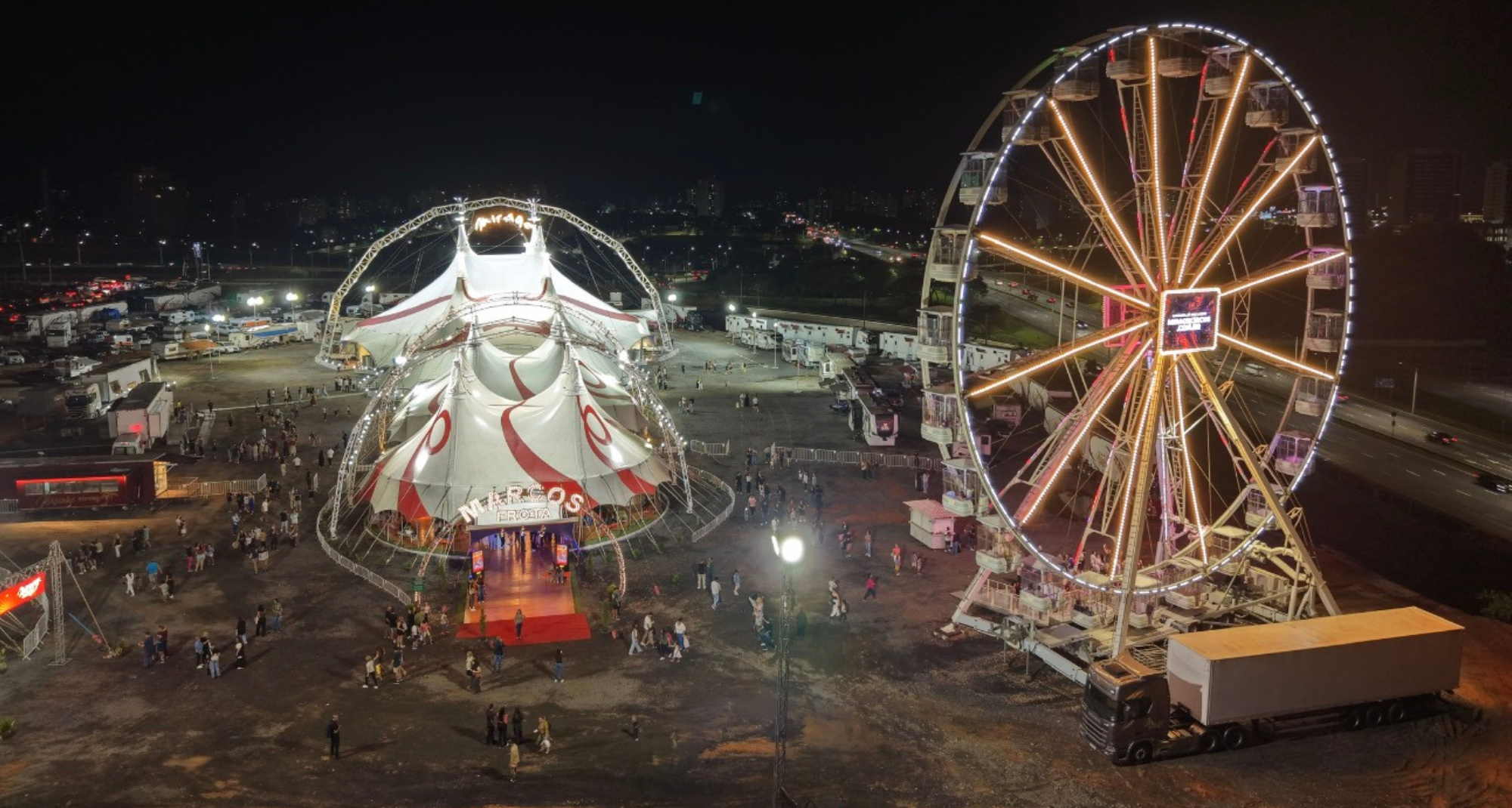 Com maior estrutura de sua história, Mirage Circus estreia em Ribeirão Preto neste sábado, dia 11