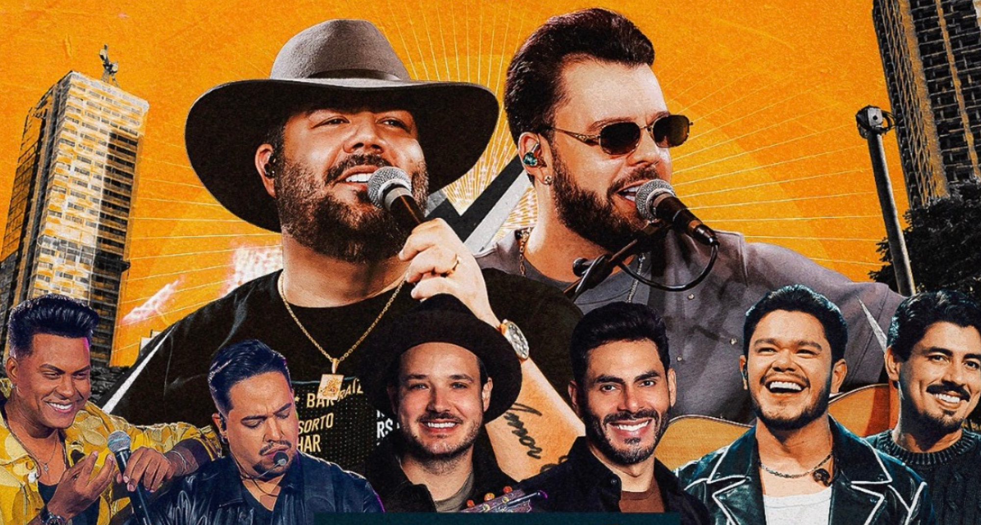 Neto & Vinícius gravam o DVD “Traz Outra Dose” em Goiânia